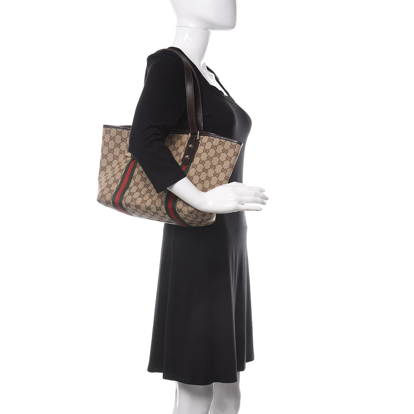 Monogram Medium Jolicoeur Tote Dark Brown