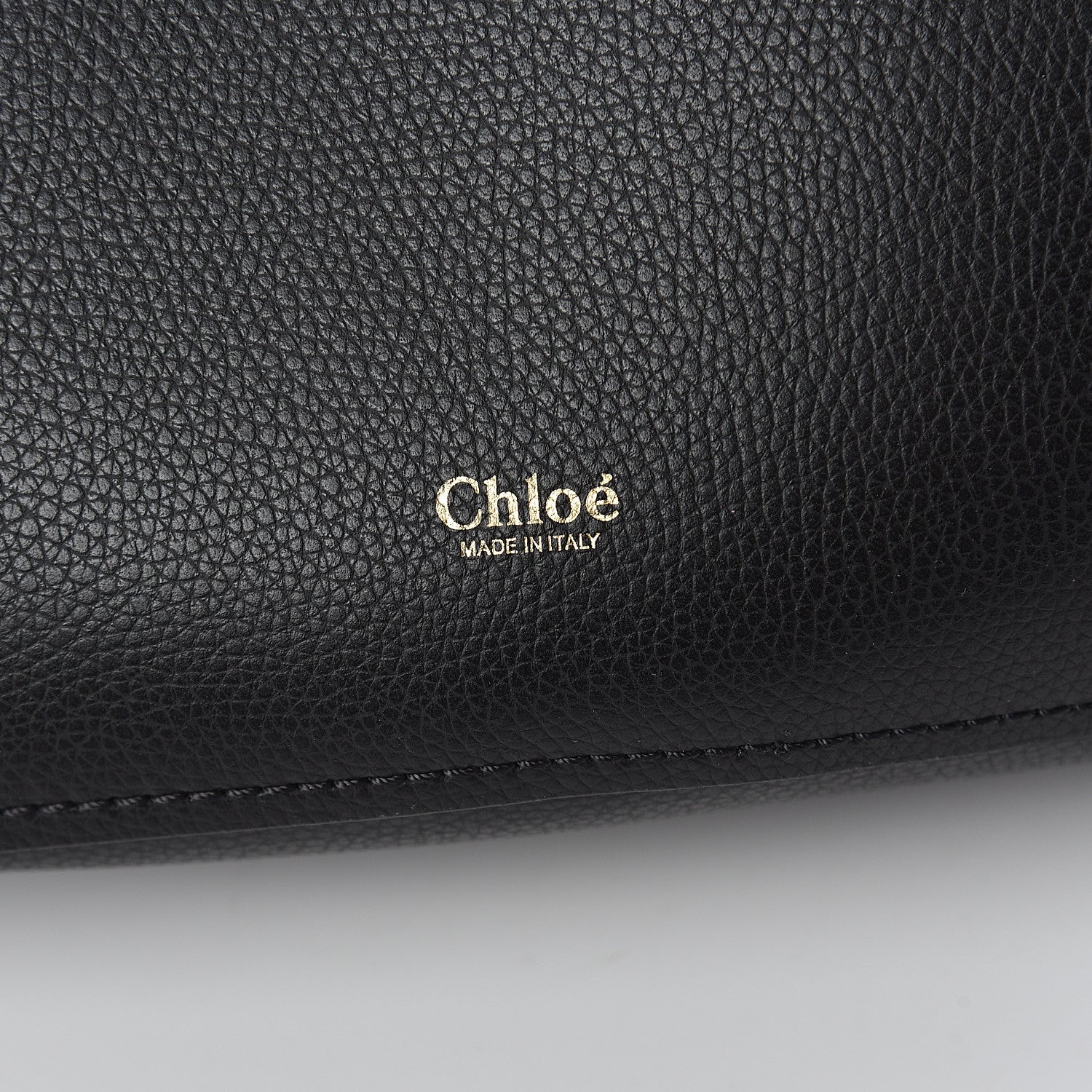 Chloe Smooth Grained Calfskin Small Aby Tote Black 5 of 7