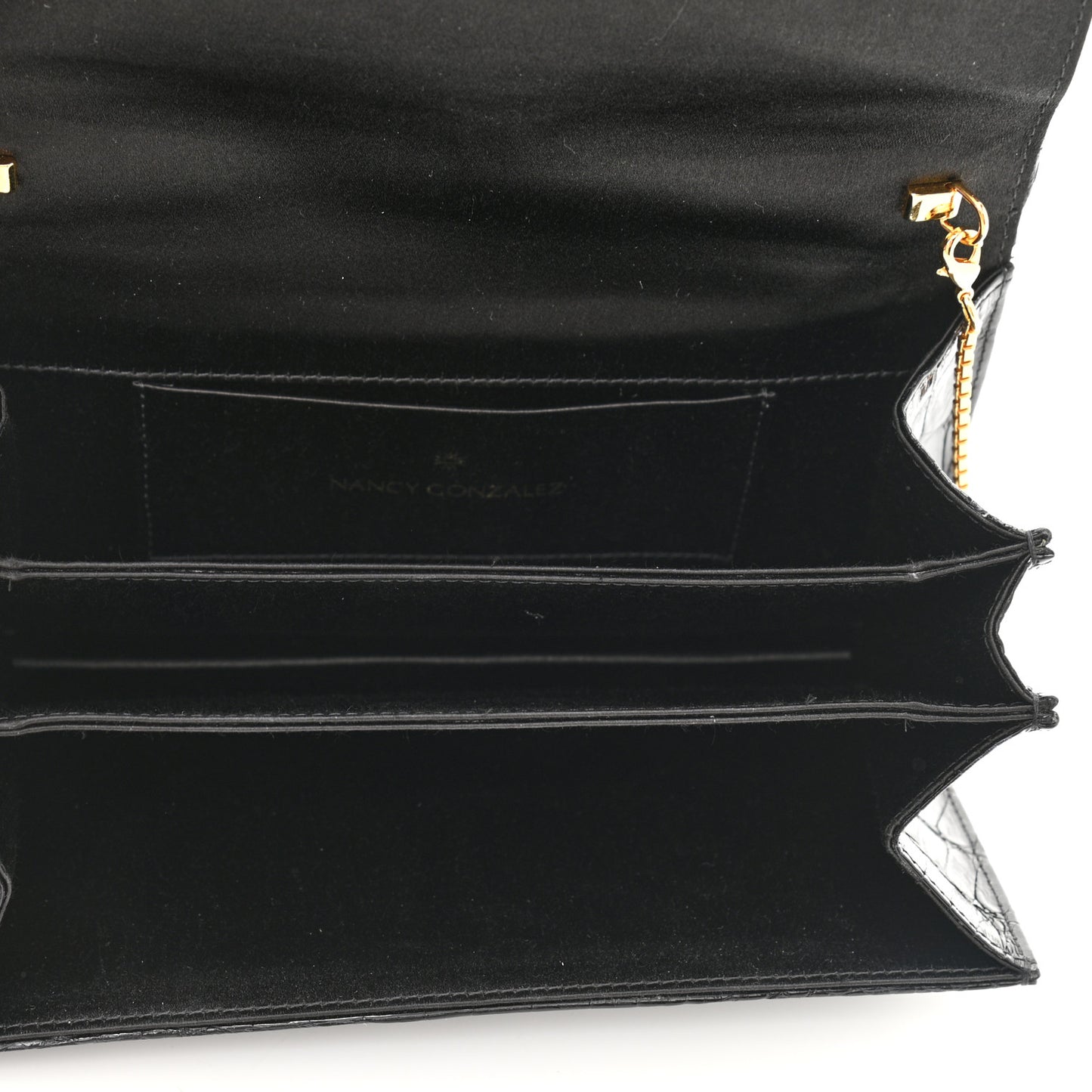 Crocodile Wallet On Chain Black