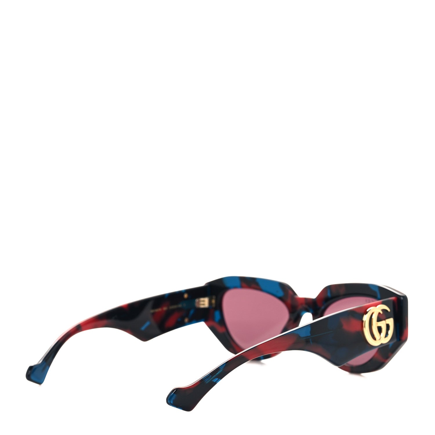 Gucci Acetate Cat Eye Sunglasses GG1421S Red Tortoiseshell 4 of 8