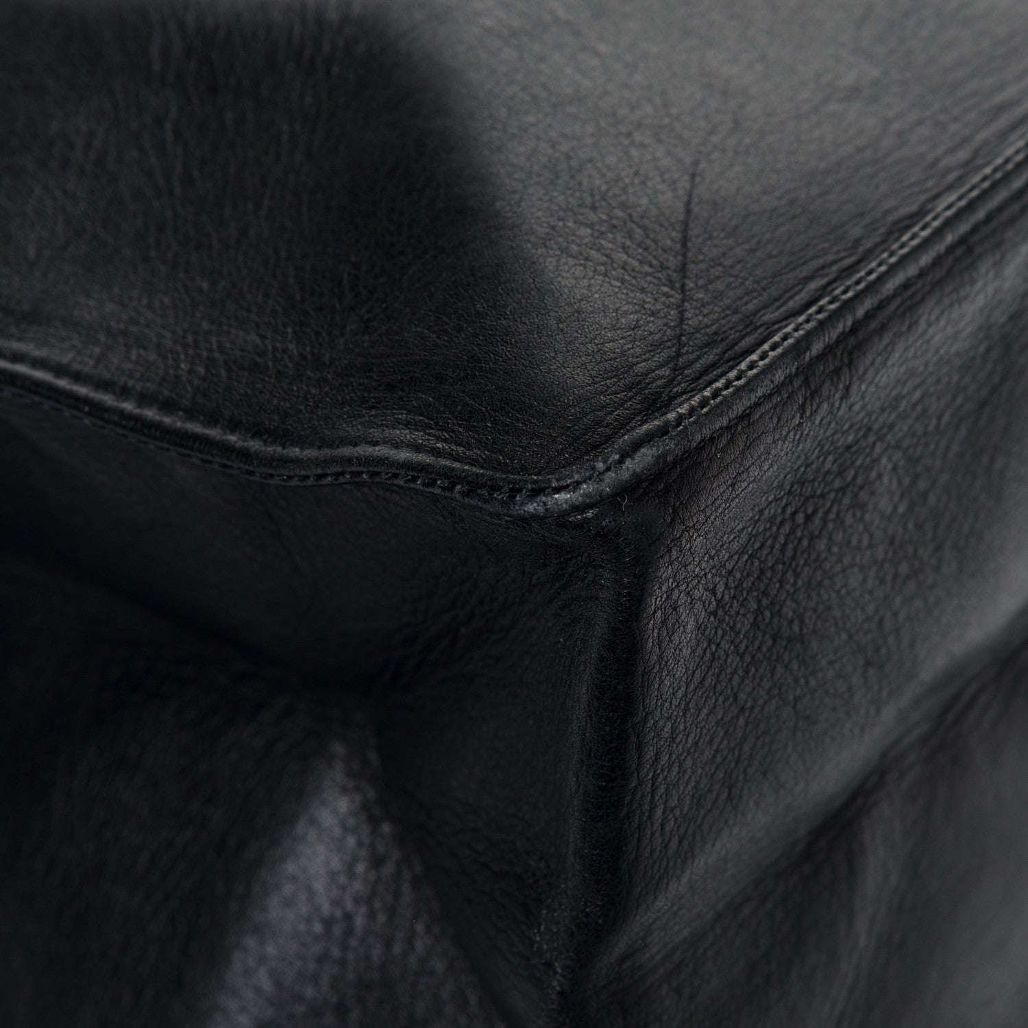 Chanel Lambskin CC Tote Black 5 of 10