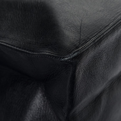 Chanel Lambskin CC Tote Black 5 of 10