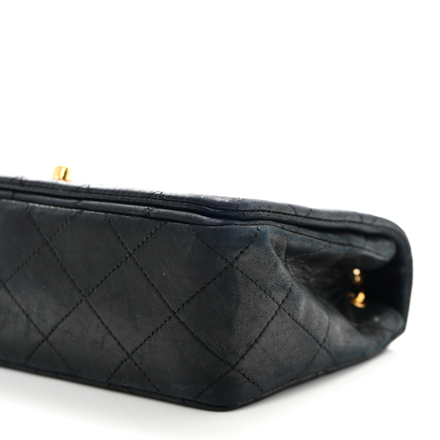 Chanel Lambskin Quilted Small Single Flap Black 11 of 12