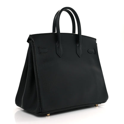 Hermes Epsom Birkin 25 Black 3 of 11