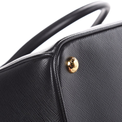 Prada Saffiano Medium Galleria Double Zip Tote Black 14 of 15