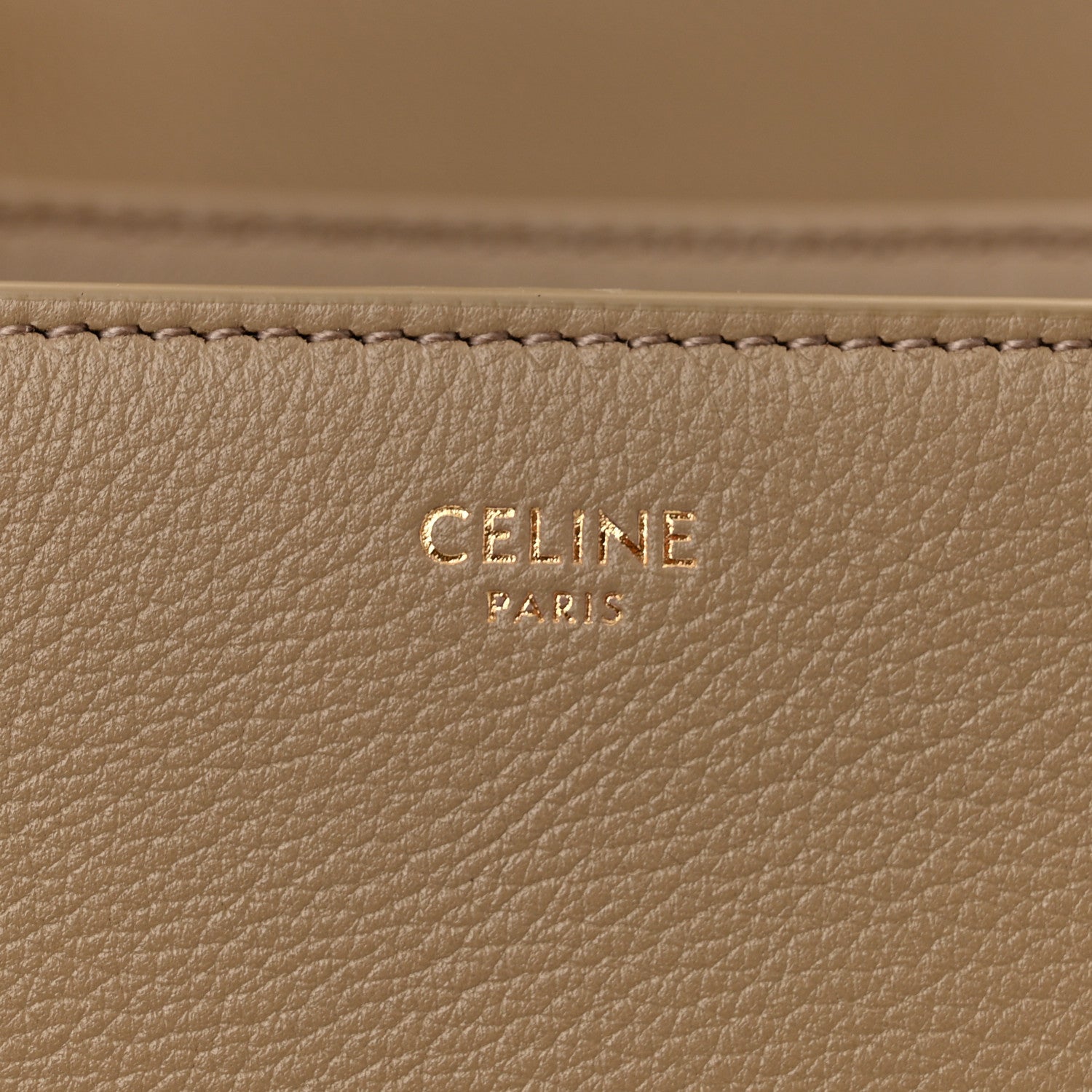Celine Supple Calfskin Medium Victoire Bag Brown Sepia 6 of 10
