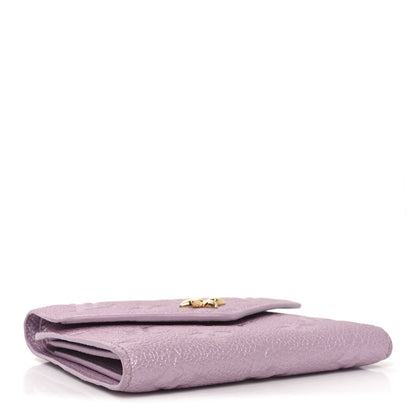 Louis Vuitton Empreinte Monogram Flower Victorine Wallet Pearly Lilac 4 of 6