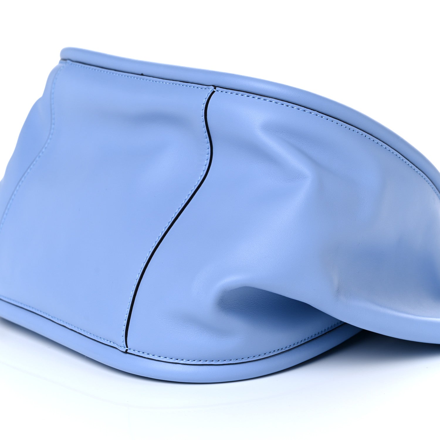 Proenza Schouler Calfskin Large Ruched Tote Sky Blue 9 of 9