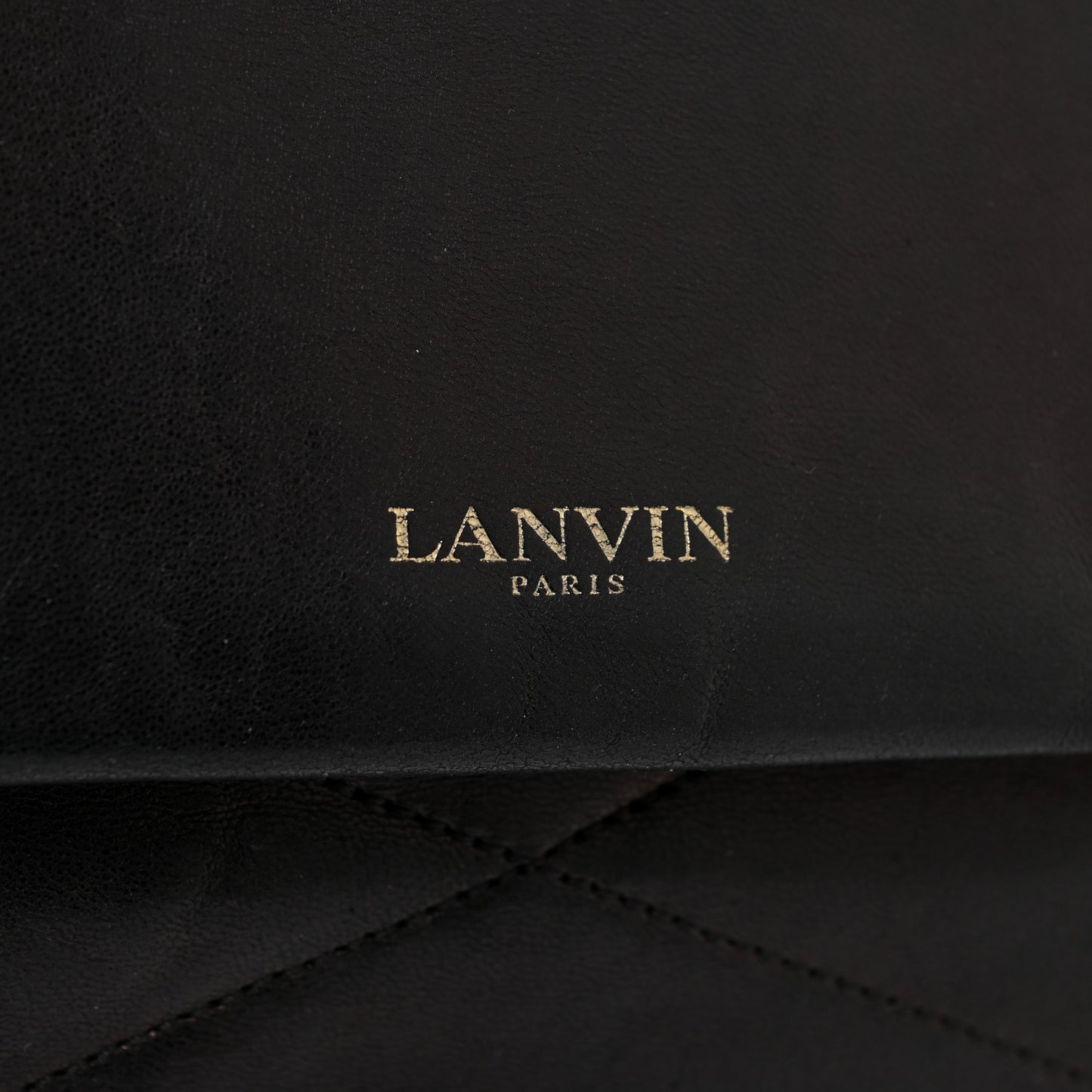 Lambskin Quilted Medium Sugar Flap Shoulder Bag Black