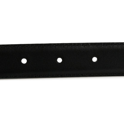 Celine Box Calfskin Medium 25mm Triomphe Belt 85 34 Black 4 of 6