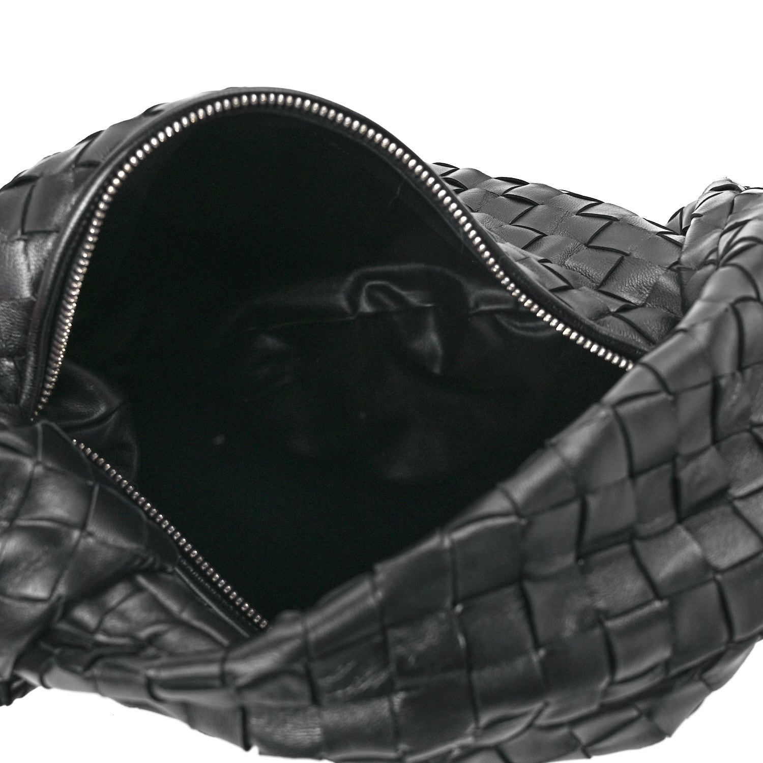 Bottega Veneta Nappa Intrecciato Teen Jodie Hobo Black 5 of 12