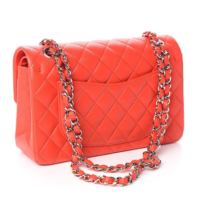 Chanel Lambskin Quilted Small Double Flap Red 3 of 11