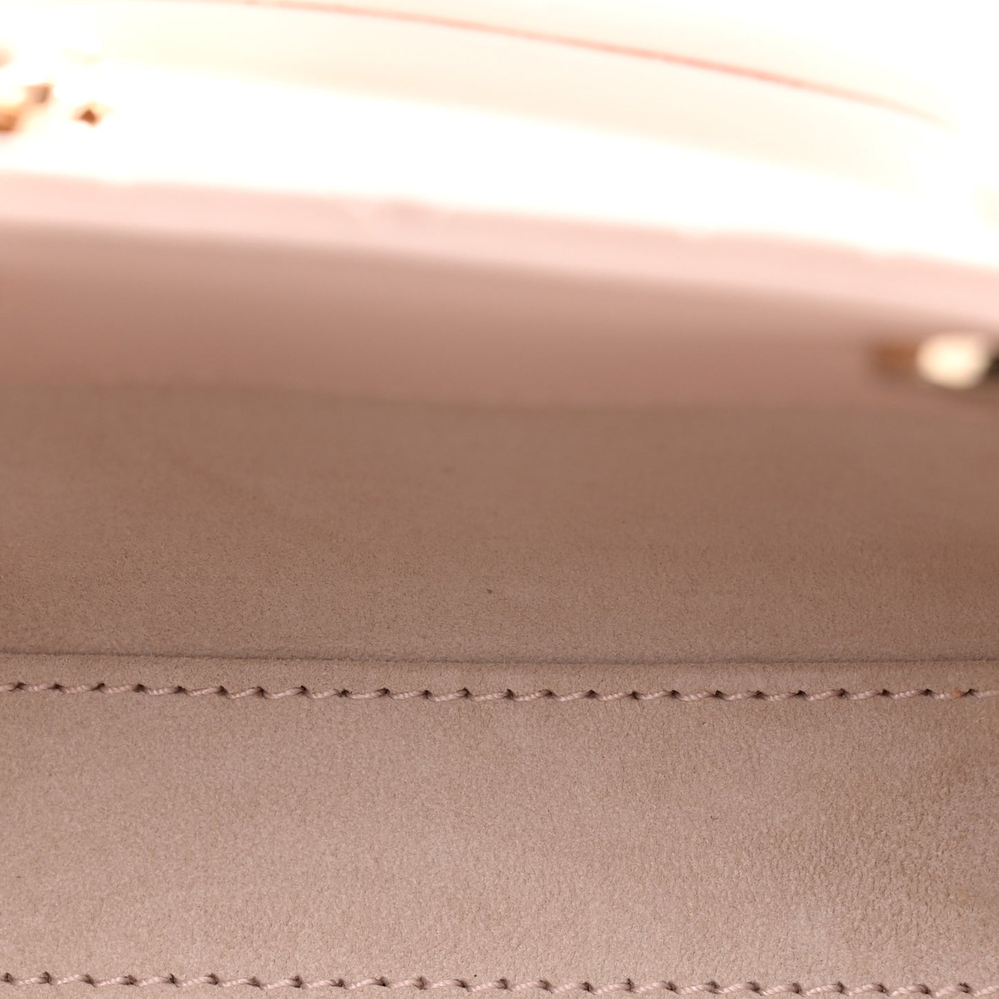 Lambskin Cannage Micro Lady D-Joy Powder Pink
