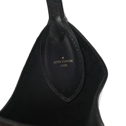 Louis Vuitton Monogram Flower Hobo Black 5 of 13