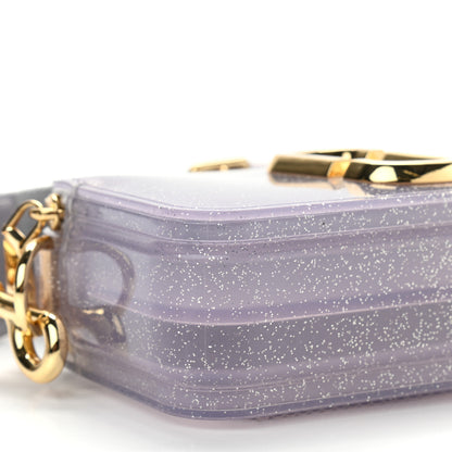 Marc Jacobs Jelly Glitter Small Snapshot Camera Bag Silver Multi 9 of 11