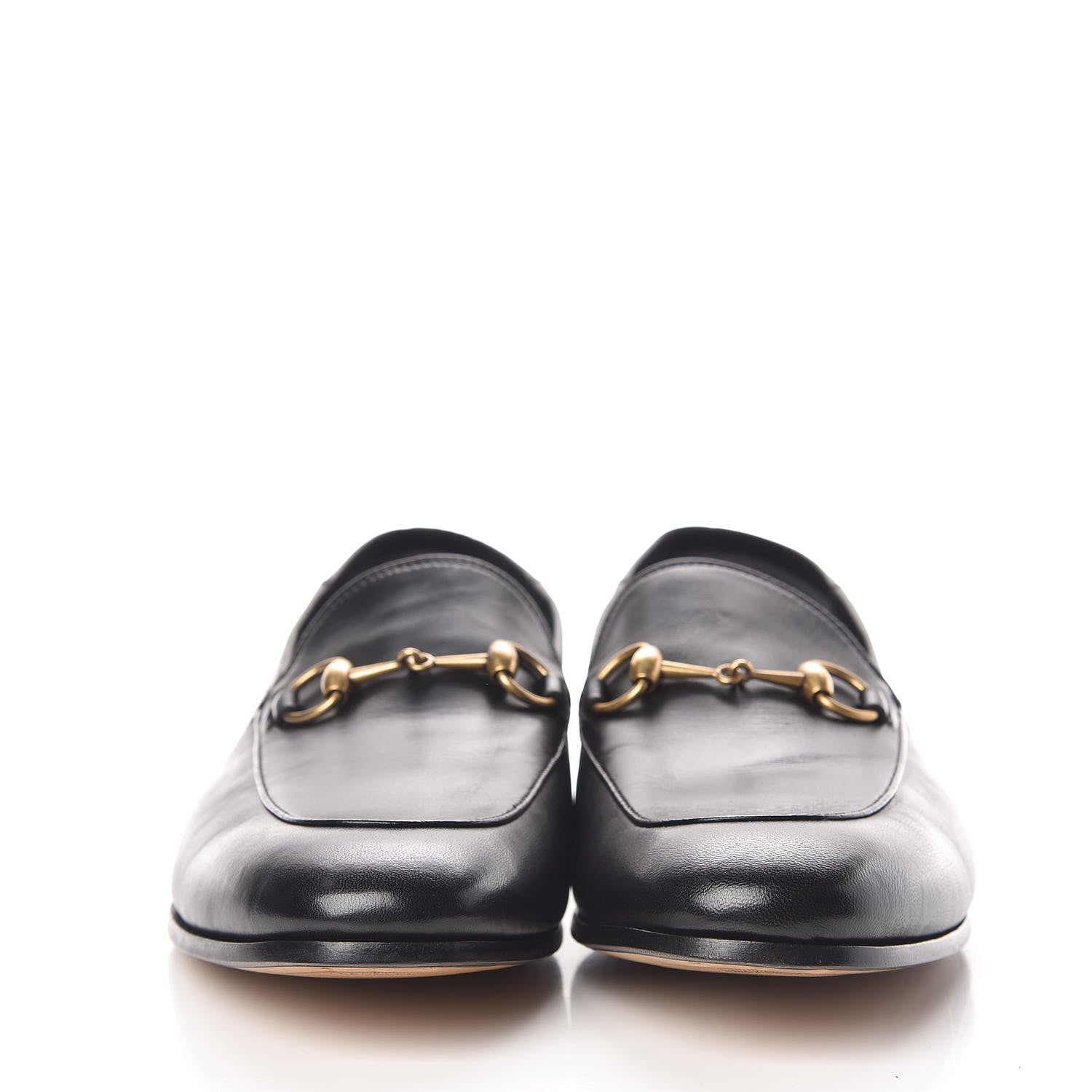 Gucci Lambskin Mens Brixton Horsebit Loafers 10.5 Black 2 of 9
