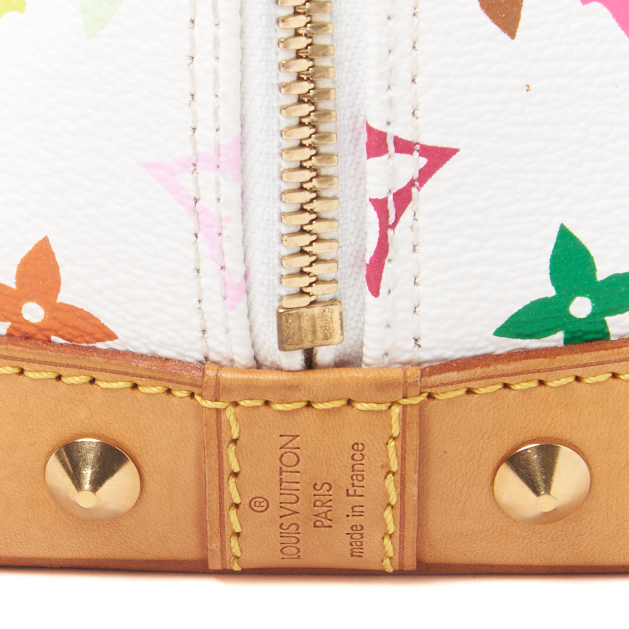 Monogram Multicolor Alma White