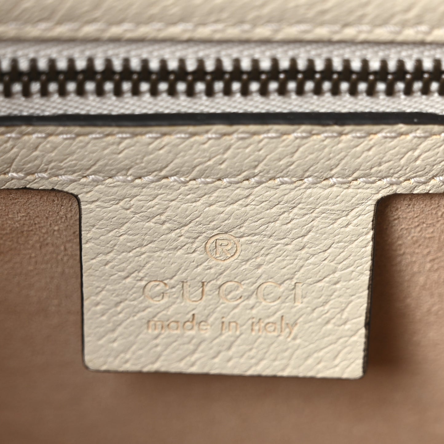 GG Supreme Monogram Small Queen Margaret Top Handle Bag White