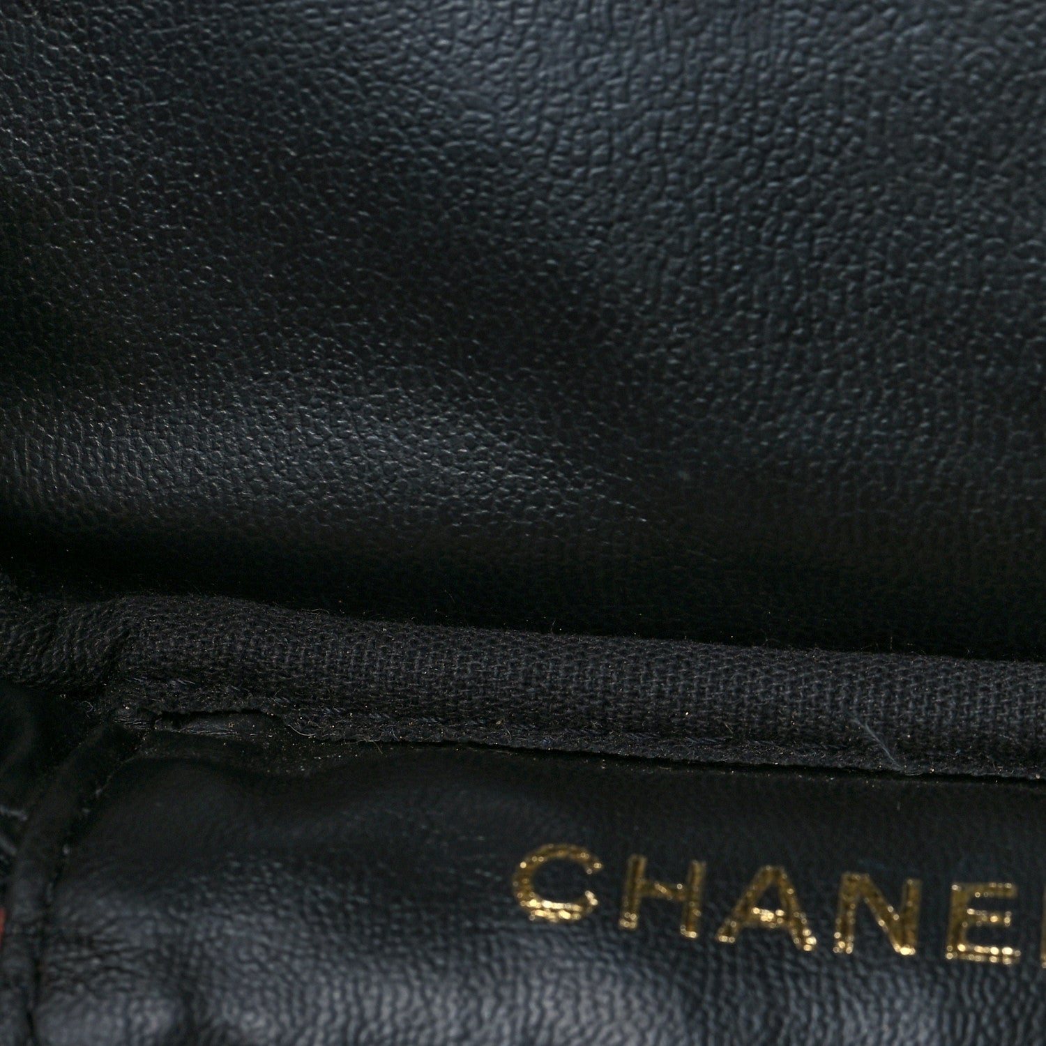 Chanel Caviar Vanity Cosmetic Case Black 7 of 7