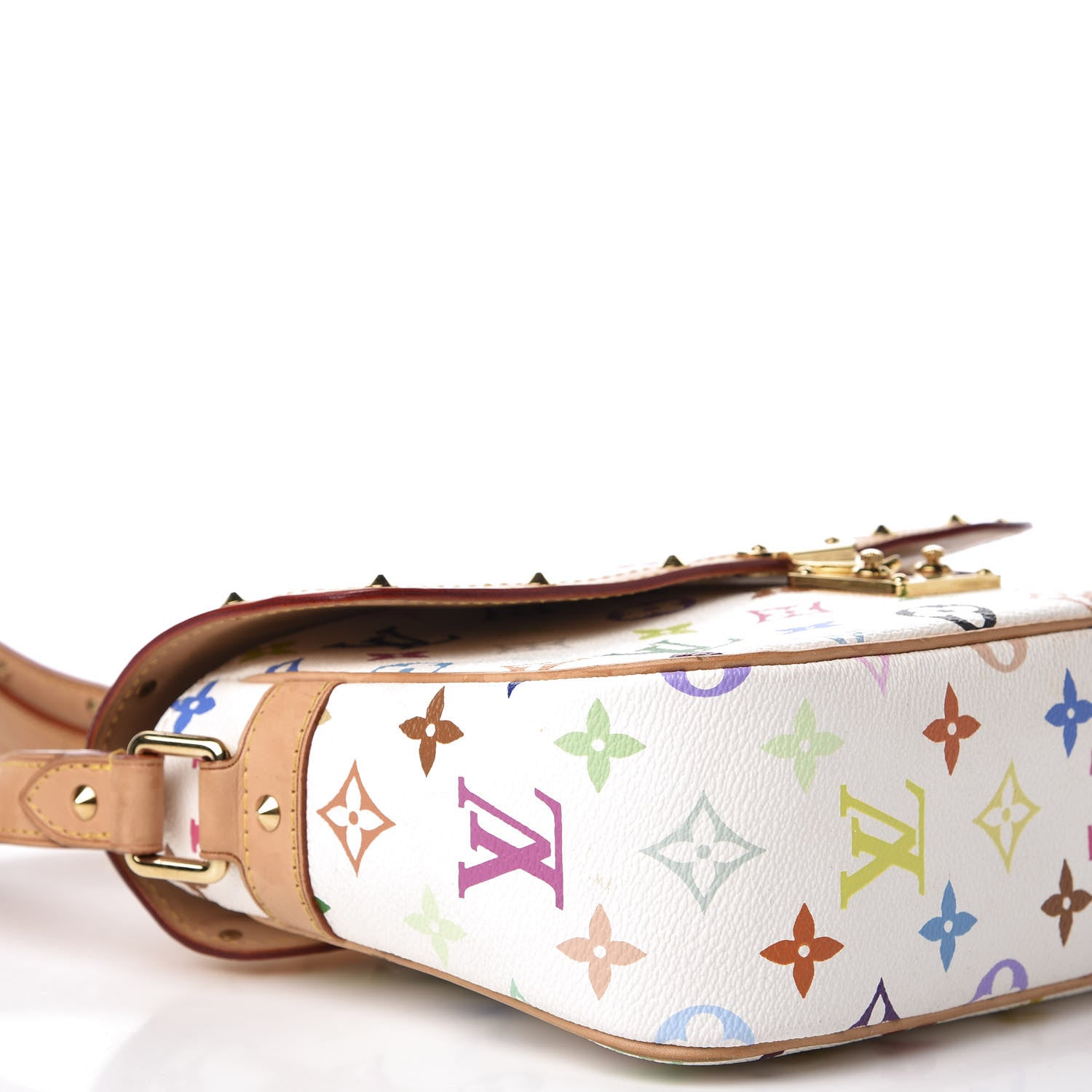 Louis Vuitton Monogram Multicolor Sologne White 5 of 12