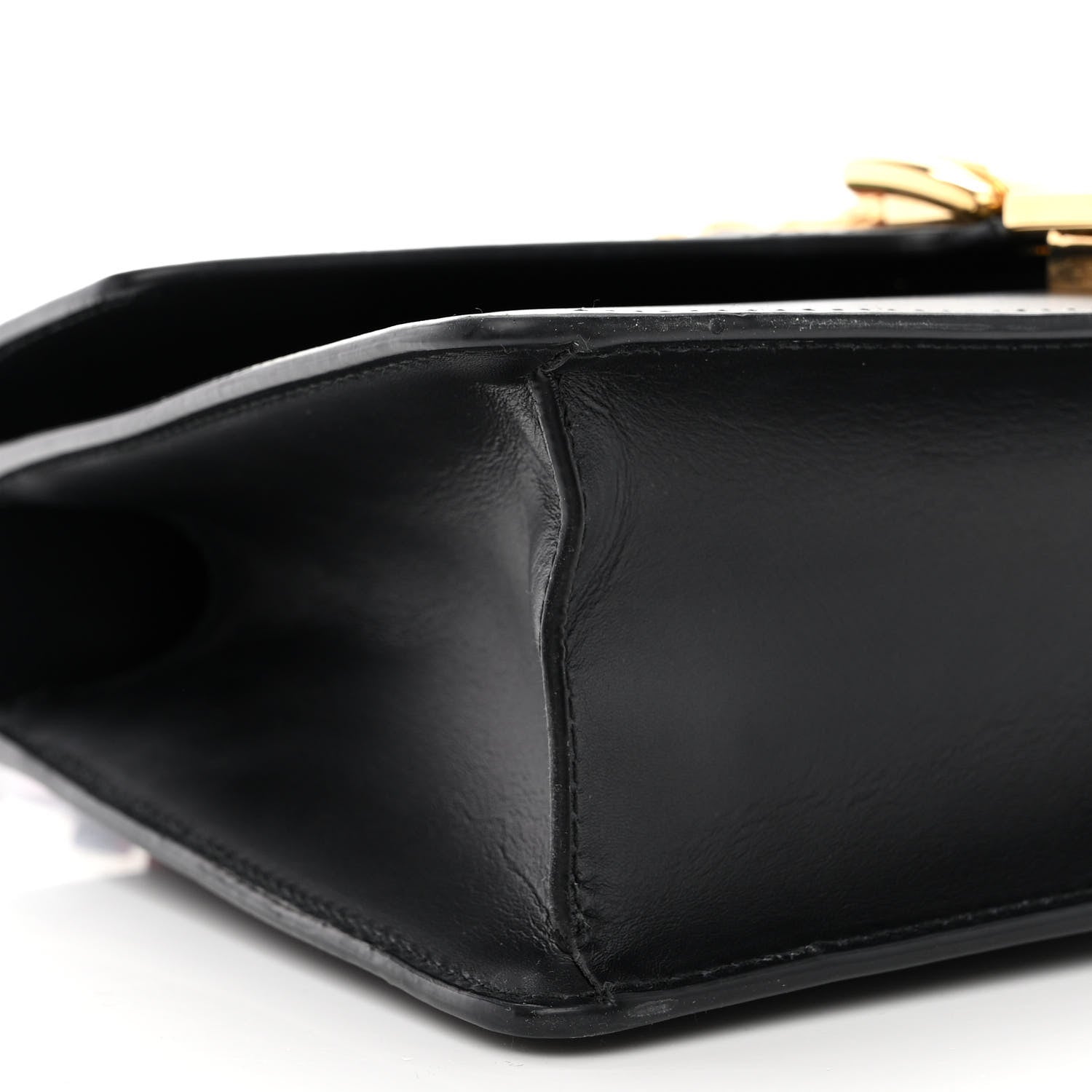 Gucci Calfskin Small Sylvie Shoulder Bag Black 9 of 16