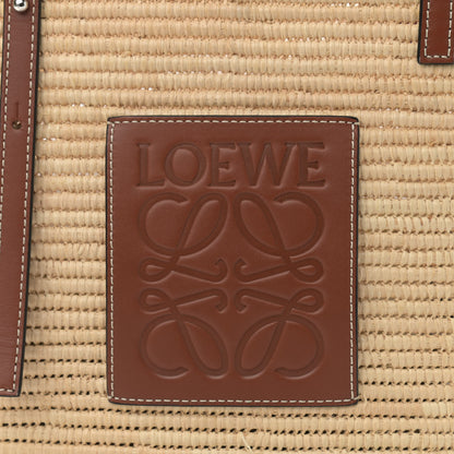 Loewe Raffia Small Square Basket Tote Bag Natural Tan 8 of 11