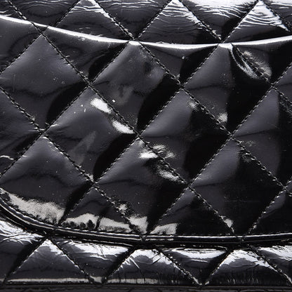 Chanel Patent Calfskin Quilted Mini Square Flap Black 9 of 11