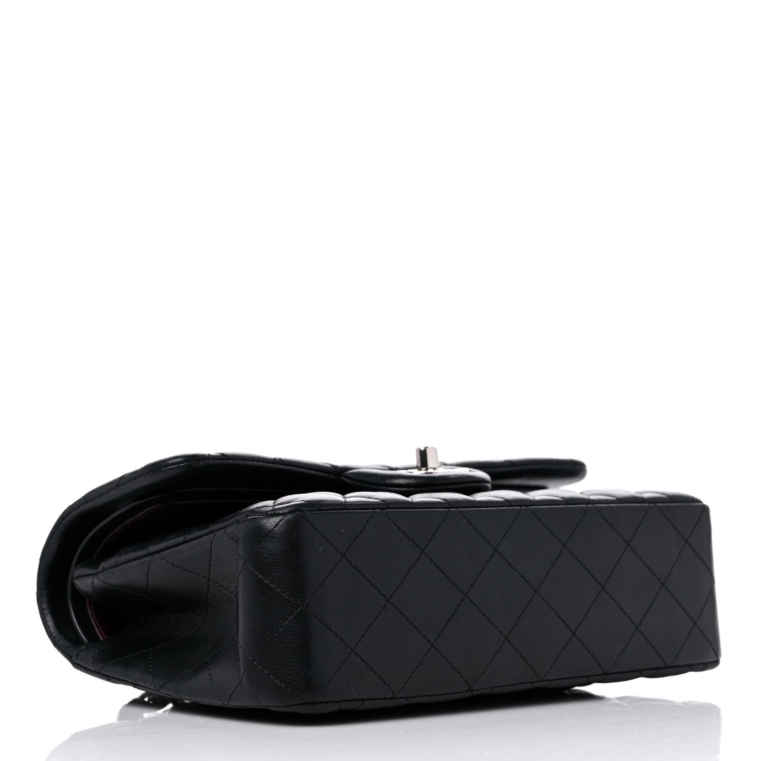 Chanel Lambskin Quilted Small Double Flap Black 4 of 11