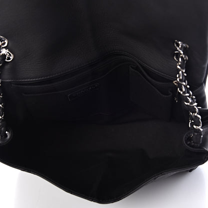 Chanel Calfskin Large Darjeeling Flap Black 5 of 9