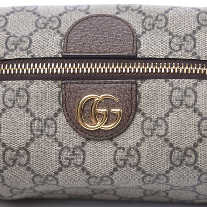 Gucci Soft GG Supreme Monogram Calfskin Medium Ophidia Cosmetic Case Beige Ebony New Acero 9 of 9