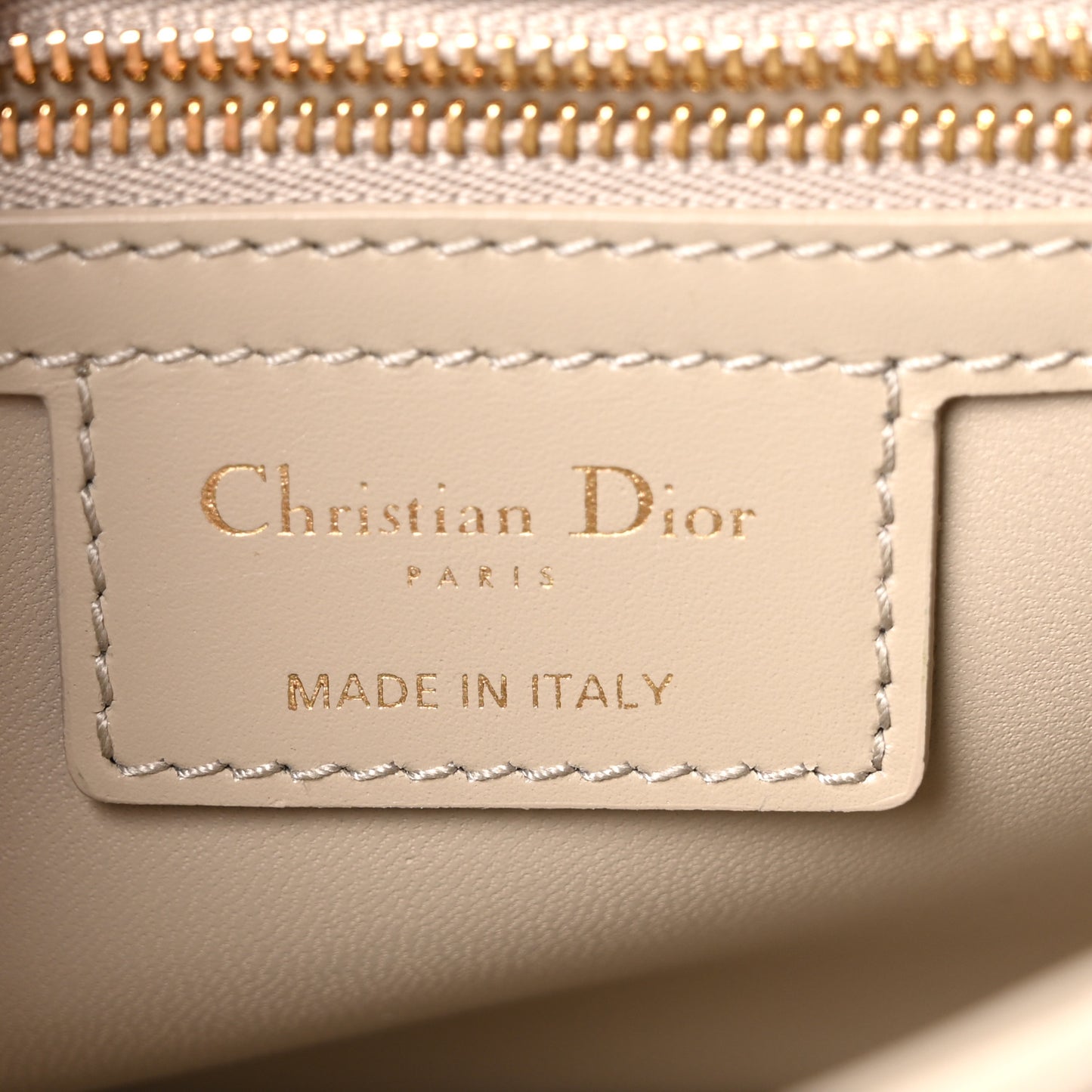 Calfskin Macrocannage Medium Caro Bag Sand