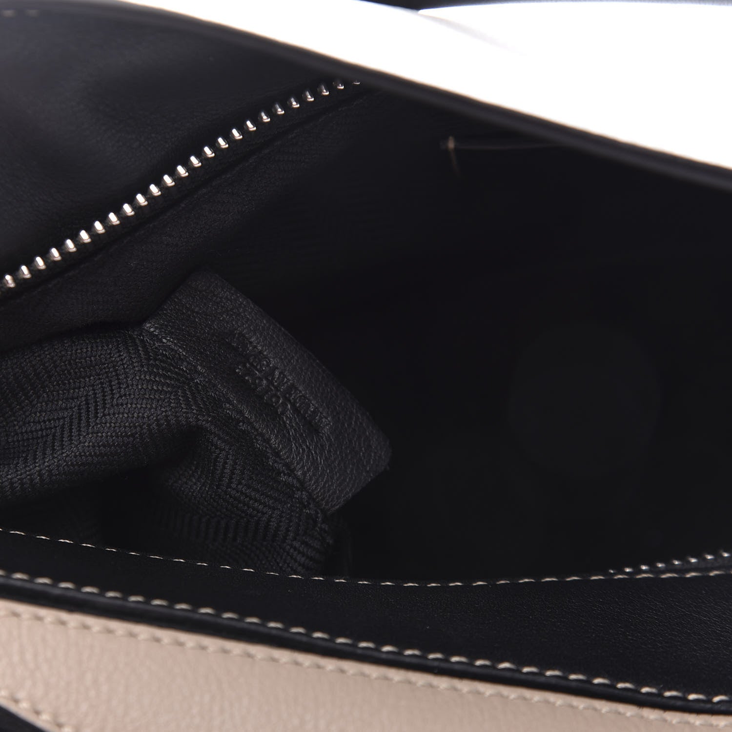 Loewe Calfskin Small Puzzle Bag Black Taupe 11 of 16