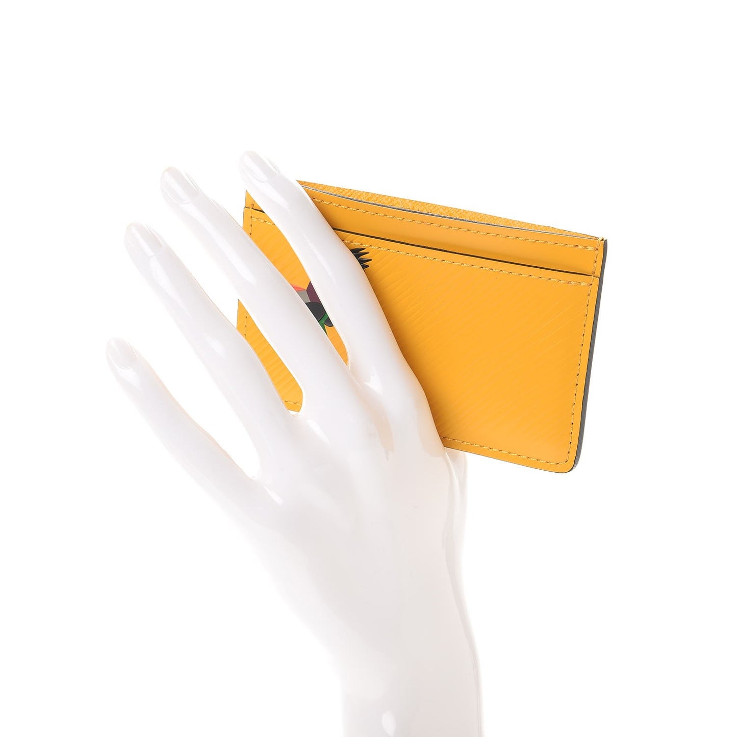 Epi Early Bird Card Holder Jonquille