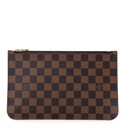 Louis Vuitton Damier Ebene Neverfull MM GM Pochette 1 of 7