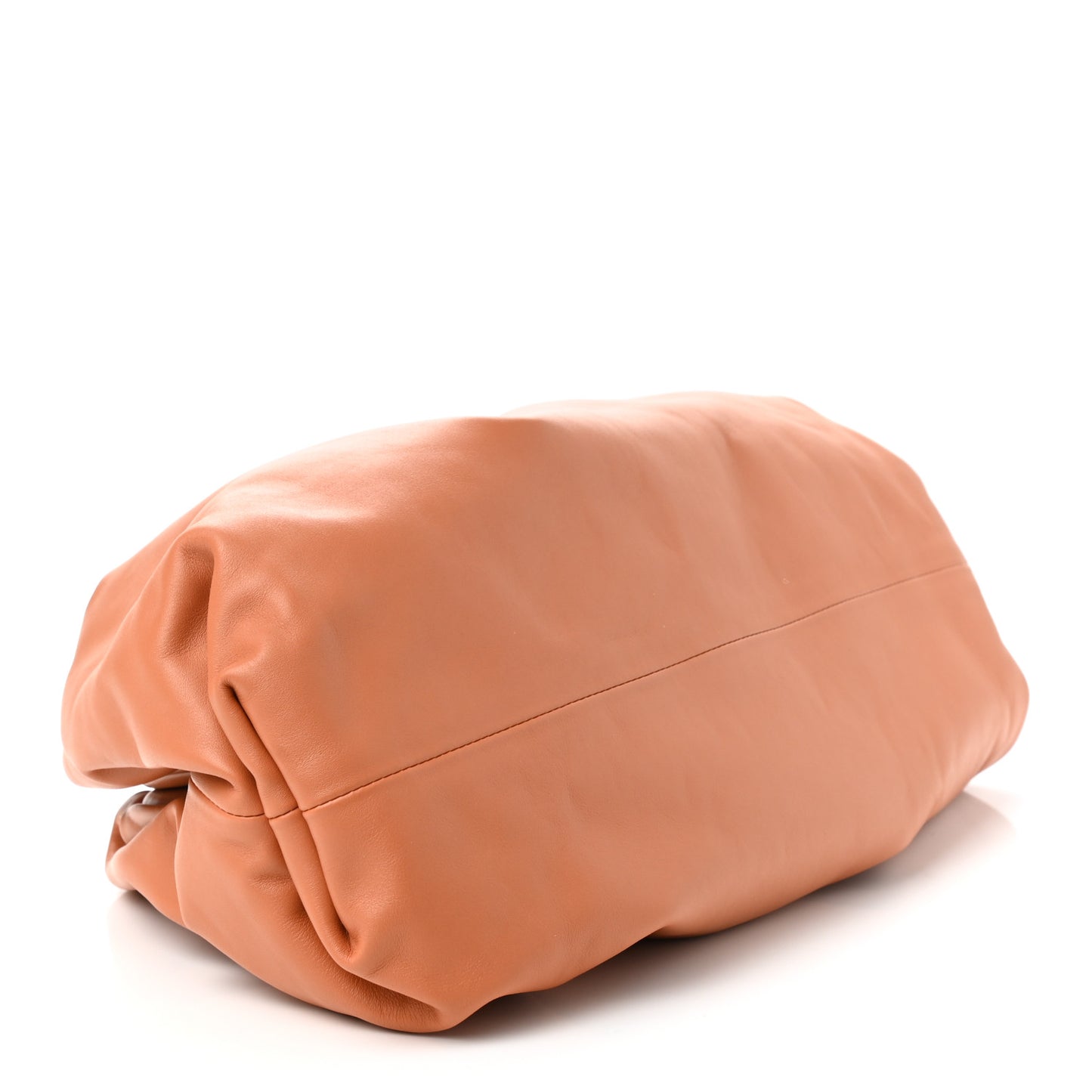 Smooth Butter Calf The Pouch Oversized Clutch Clay