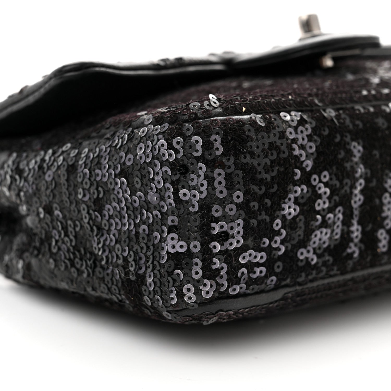 Chanel Sequin Lambskin Mini Moonlight on Water Flap Black 9 of 10