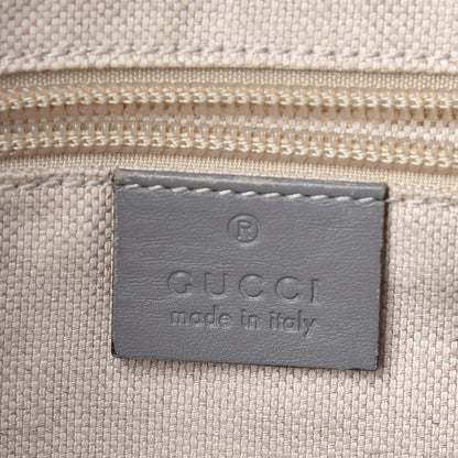 Gucci GG Supreme Monogram Small Zippered Tote Ecru Grigio 6 of 16