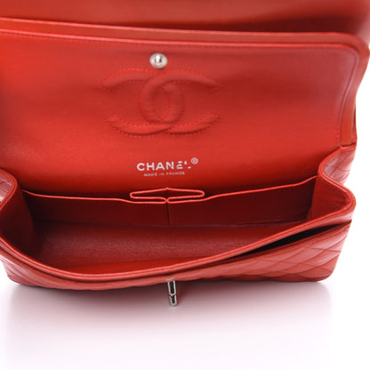 Chanel Lambskin Quilted Medium Double Flap Red 5 of 19