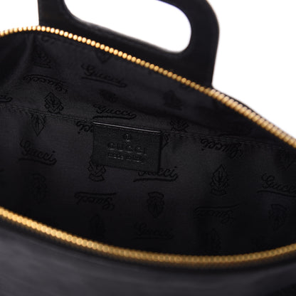 Gucci Calfskin Lucy Folded Clutch Black 8 of 10