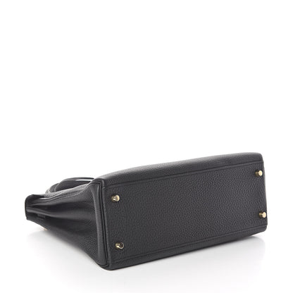 Hermes Togo Kelly Retourne 32 Black 4 of 11