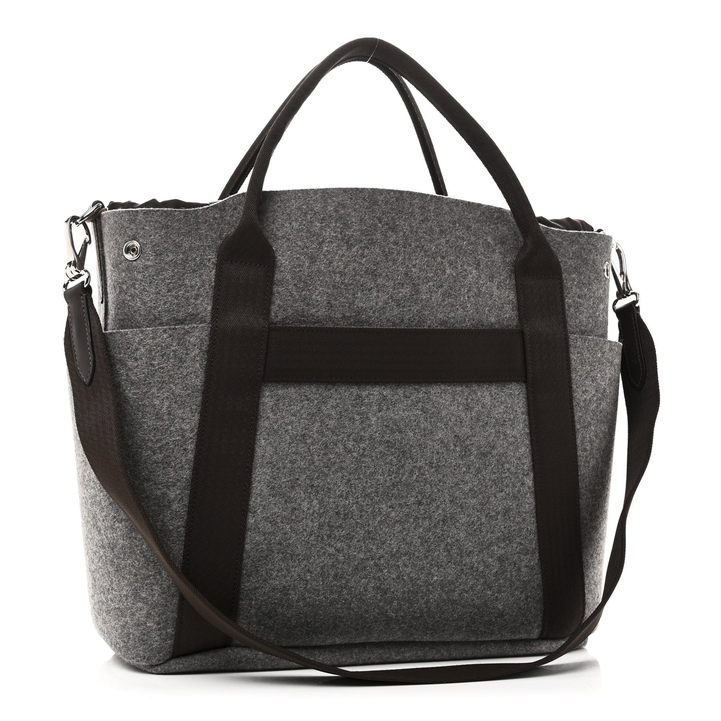 Felt Sac De Pansage Groom Bag Acier