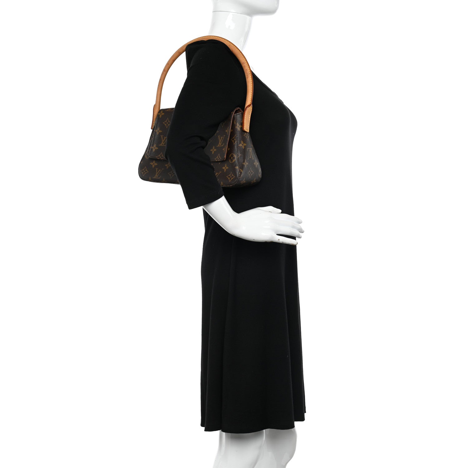 Louis Vuitton LOUIS VUITTON Monogram Mini Looping 2 of 11