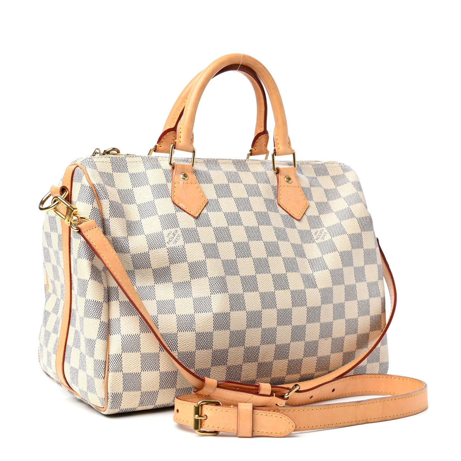 Louis Vuitton Damier Azur Speedy Bandouliere 30 3 of 9