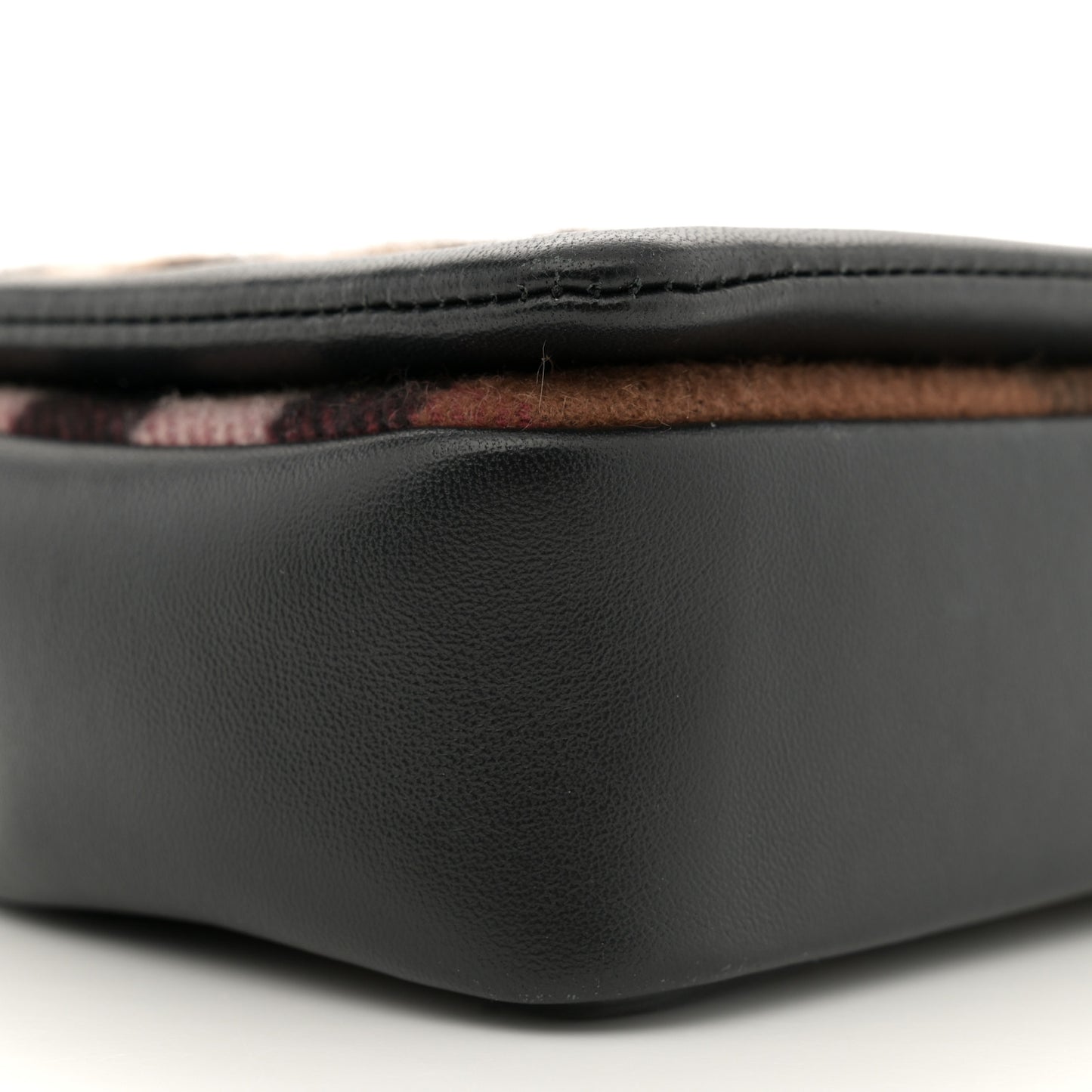 Check Cashmere Small Lola Bag Black