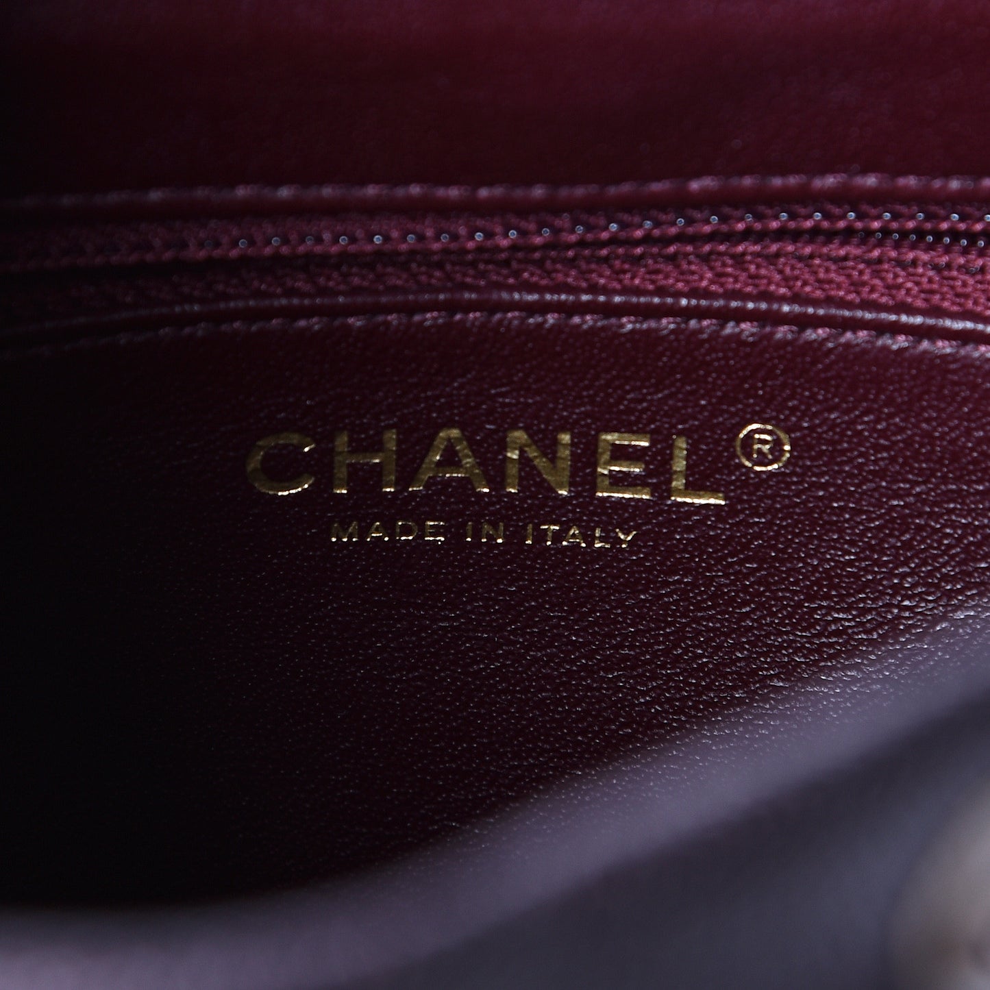 Caviar Quilted Filigree Backpack Burgundy