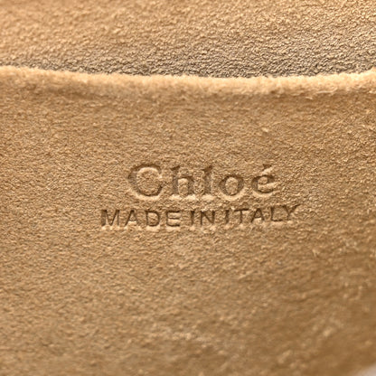 Chloe Calfskin Suede Small Nile Bracelet Bag Biscotti Beige 6 of 13