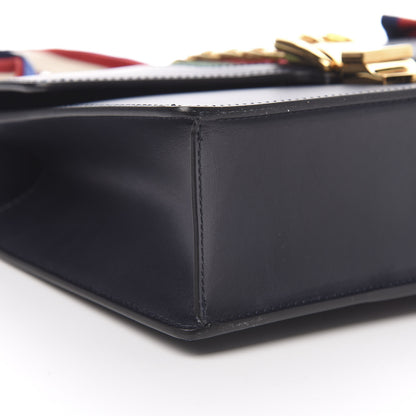 Gucci Calfskin Small Sylvie Shoulder Bag Black 11 of 13