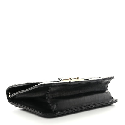 Christian Dior Lambskin Cannage Miss Dior Promenade Pouch Black 4 of 12