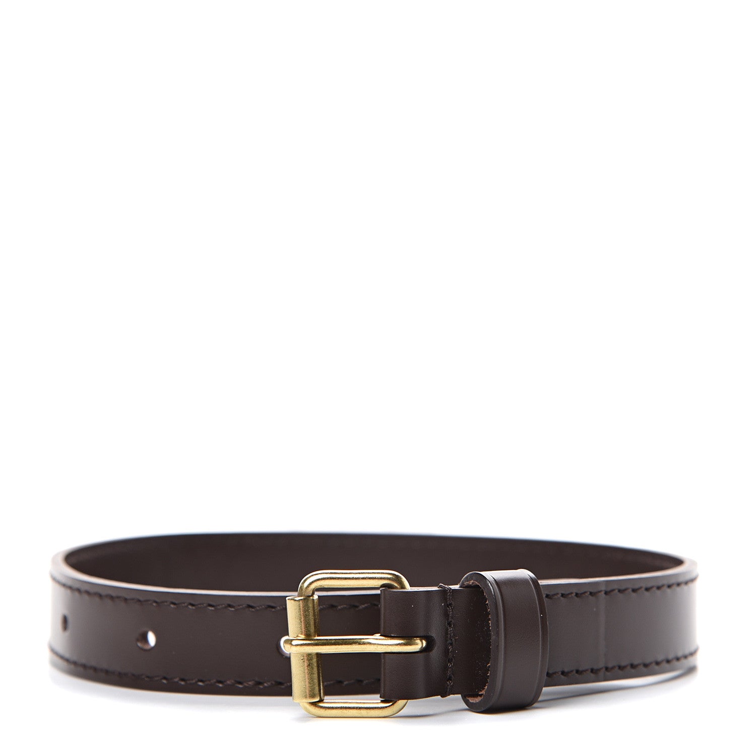 Louis Vuitton Calfskin Bandouliere Strap Extender Brown 1 of 5