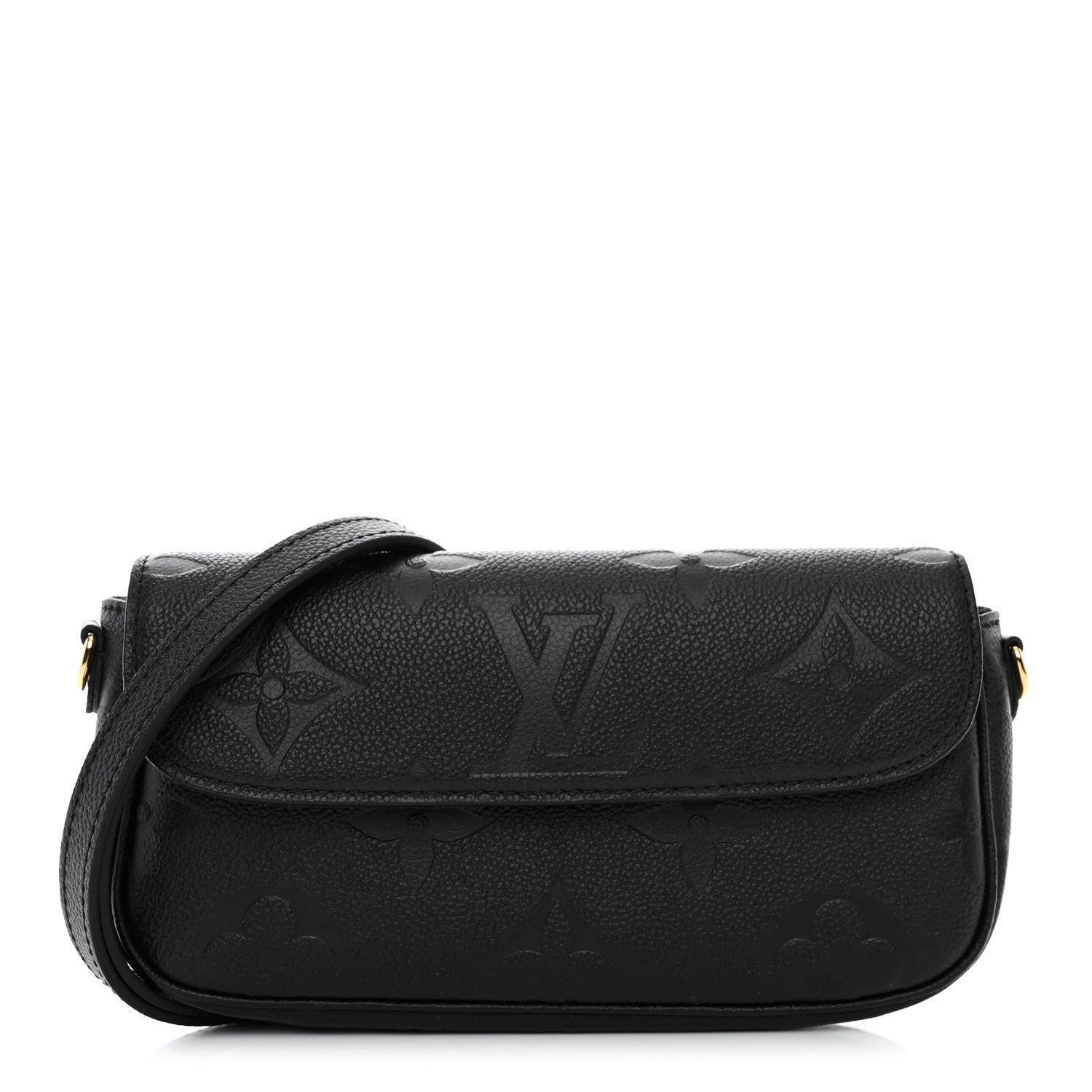 Louis Vuitton Empreinte Monogram Giant Ivy Wallet On Chain Black 1 of 10